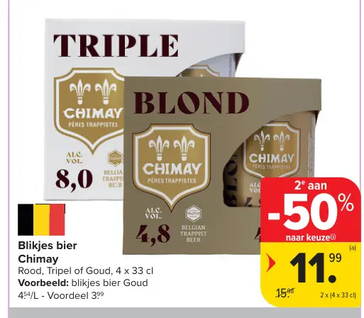 Promotie: Blikjes bier