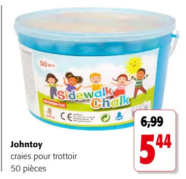 Offre: craies pour trottoir