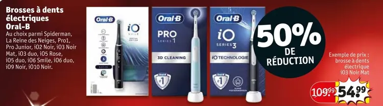 Offre: Brosses à dents électriques