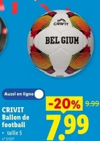 Offre: Ballon de football