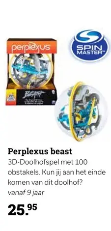 Promotie: Perplexus Beast