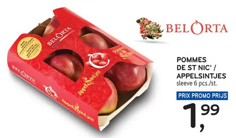 Offre: Pommes de st nic' / Appelsintjes