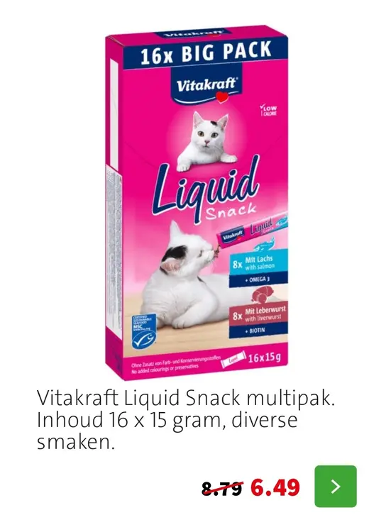 Aanbieding: Liquid Snack multipak