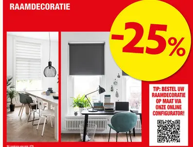 Promotie: Raamdecoratie