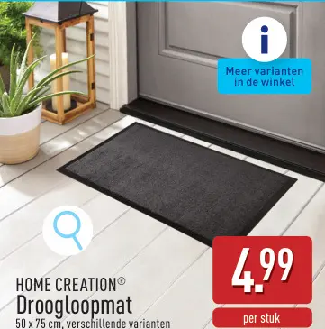 Promotie: Droogloopmat