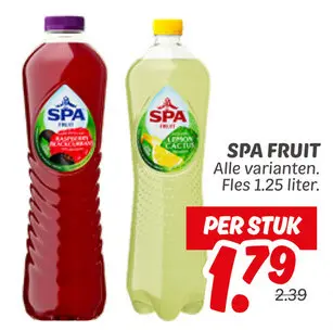 Aanbieding: Spa fruit