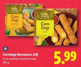 Aanbieding: Corndogs Koreaanse stijl