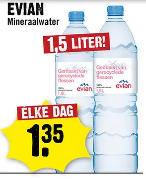 Aanbieding: Mineraalwater