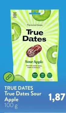 Aanbieding: True Dates Sour Apple