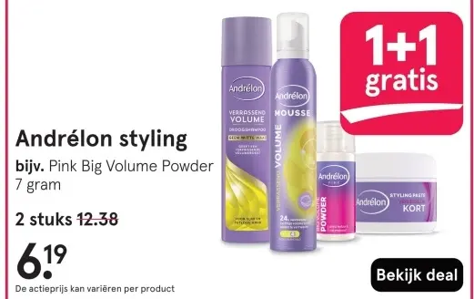 Aanbieding: Andrélon styling