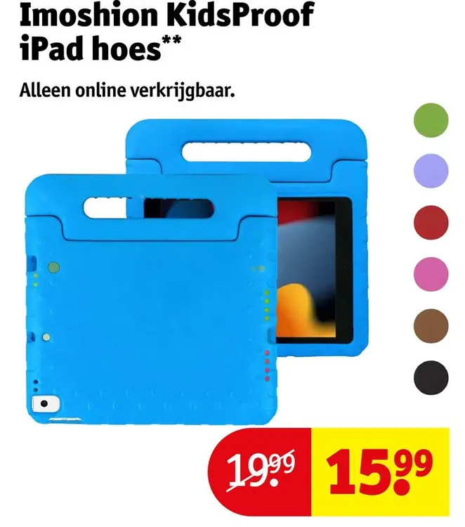 Aanbieding: Imoshion KidsProof iPad hoes