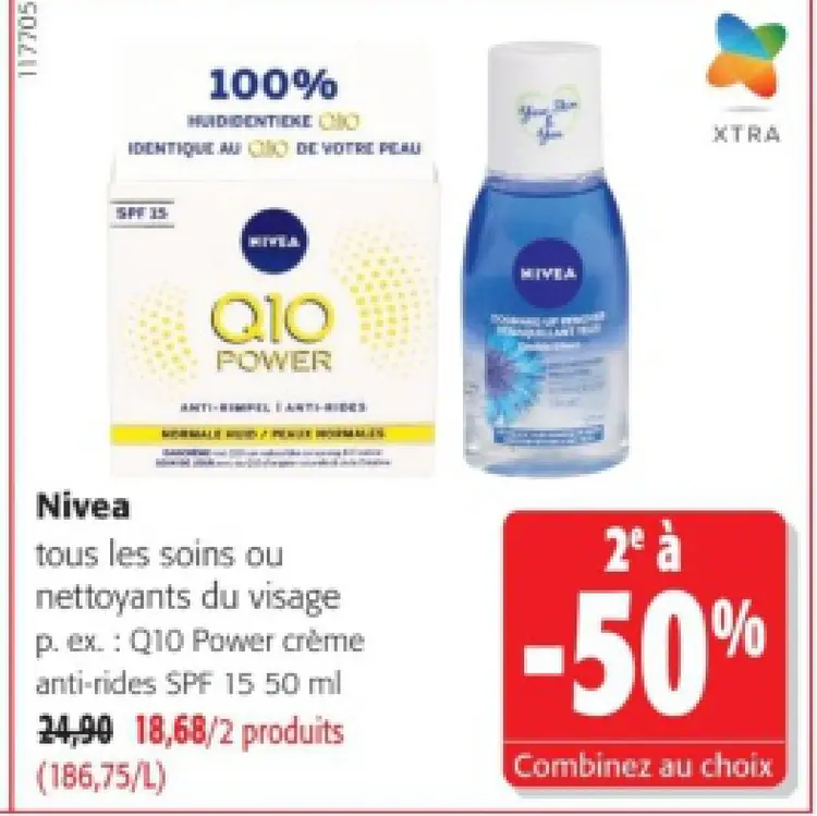 Offre: Q10 Power crème anti-rides SPF 15