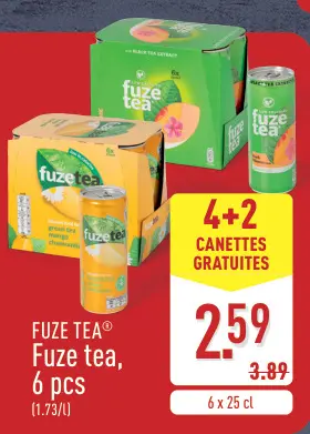 Offre: Fuze tea