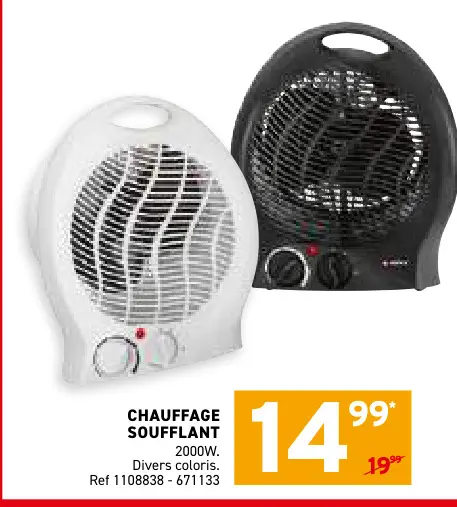 Offre: Chauffage soufflant