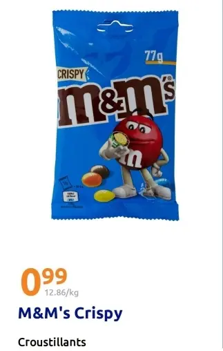 Offre: M&M's Crispy