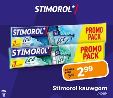 Aanbieding: Stimorol kauwgom