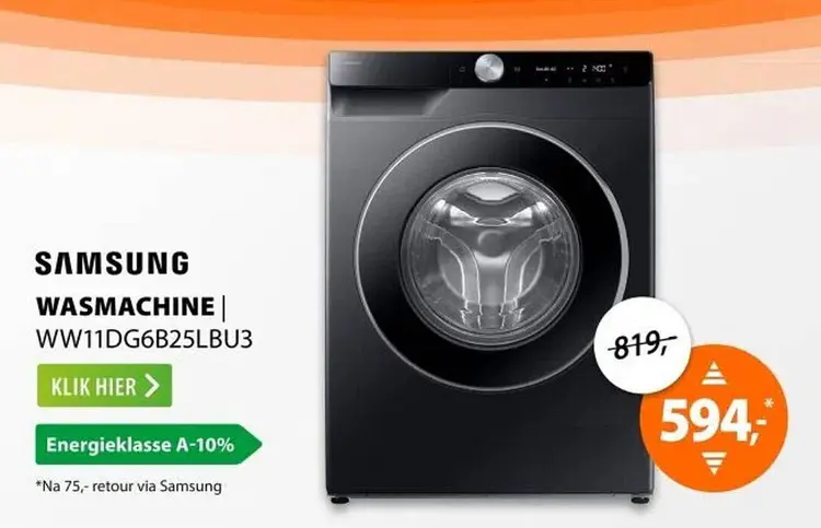 Aanbieding: Wasmachine