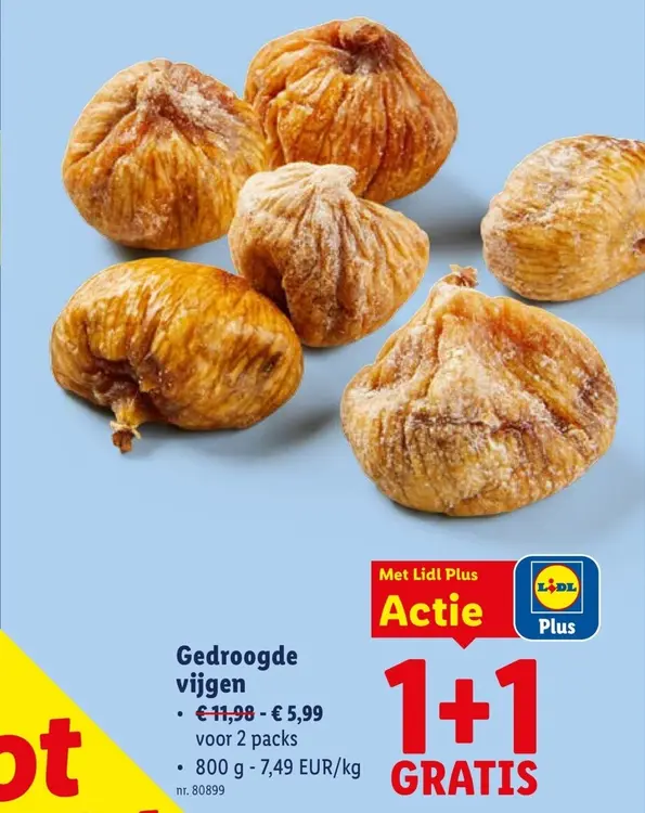 Promotie: Gedroogde vijgen