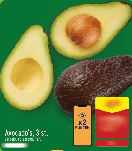 Promotie: Avocado's