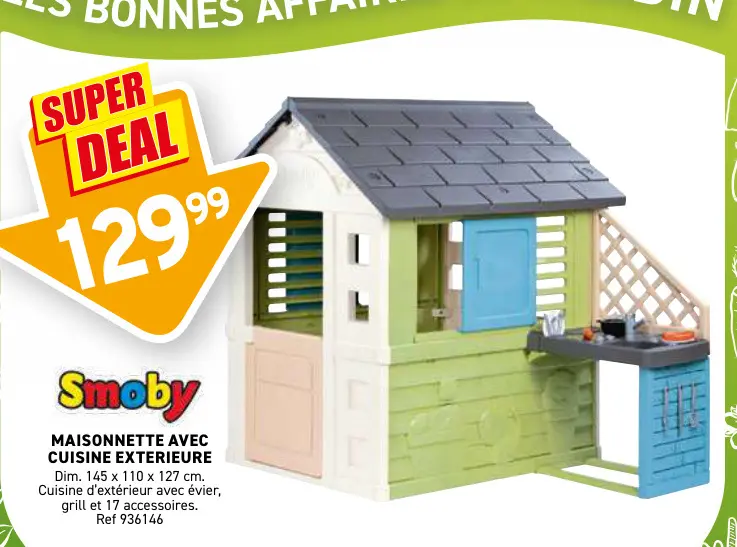 Offre: Maisonnette avec cuisine exterieure