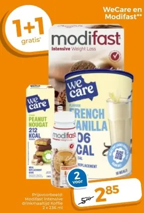 Aanbieding: WeCare en Modifast