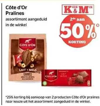 Aanbieding: Côte d'Or Pralines