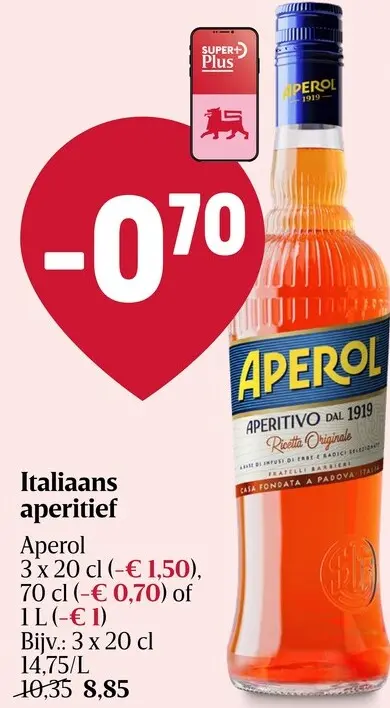 Promotie: Italiaans aperitief