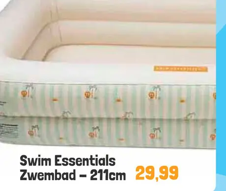 Aanbieding: Swim Essentials Zwembad Panterprint, 211x132x46cm