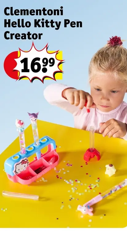 Promotie: Clementoni Hello Kitty Pen Creator