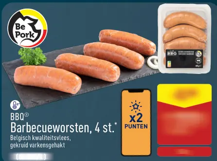 Promotie: Barbecueworsten