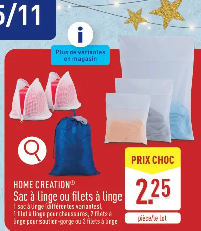 Offre: Sac à linge ou filets à linge
