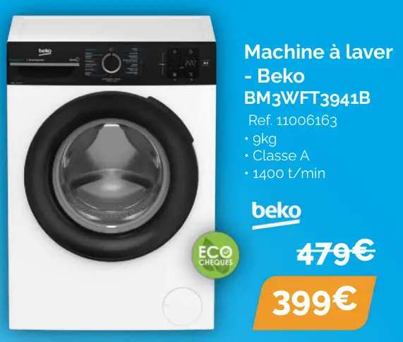 Offre: Machine à laver