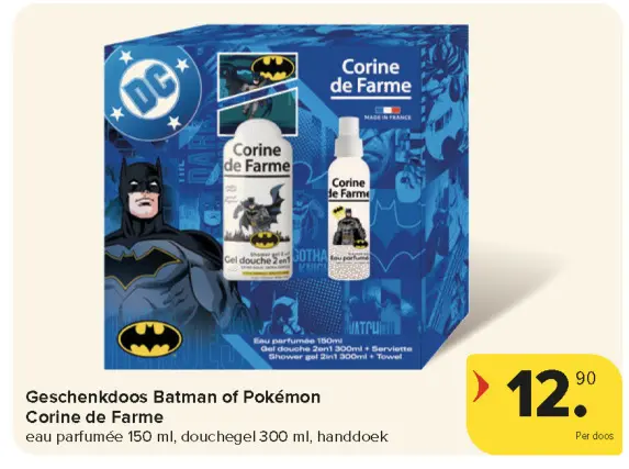 Aanbieding: Geschenkdoos Batman of Pokémon