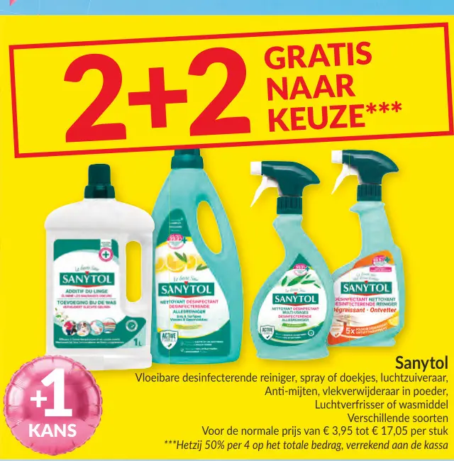 Promotie: Sanytol