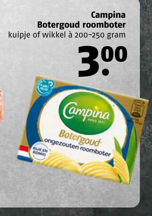 Aanbieding: Botergoud roomboter