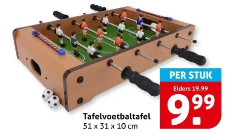 Tafelvoetbaltafel
