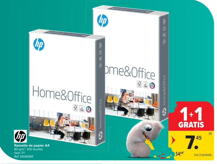 Offre: Ramette de papier A4