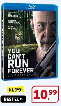 Aanbieding: You Can't Run Forever Blu-Ray DVD