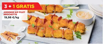 Aanbieding: Ardense kip filet brochette