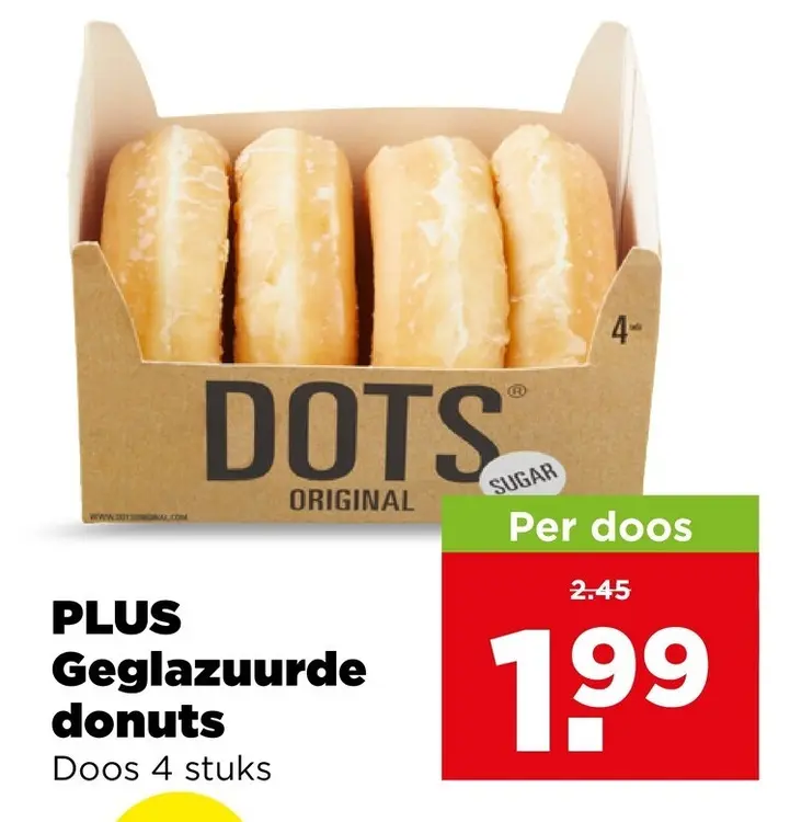 Aanbieding: Geglazuurde donuts