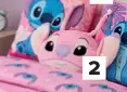 Promotie: Groot kussen in de vorm van Stitch