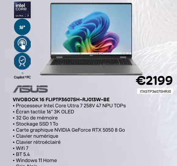 Offre: Zenbook 14um3406ka-qd132w-be