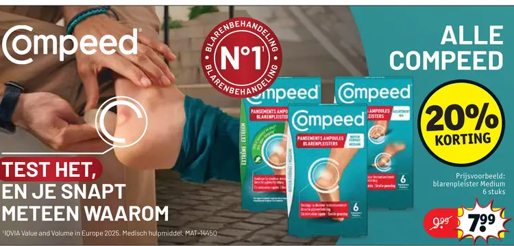 Promotie: Blarenpleister Medium