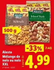 Offre: Mélange de noix ou noix XXL