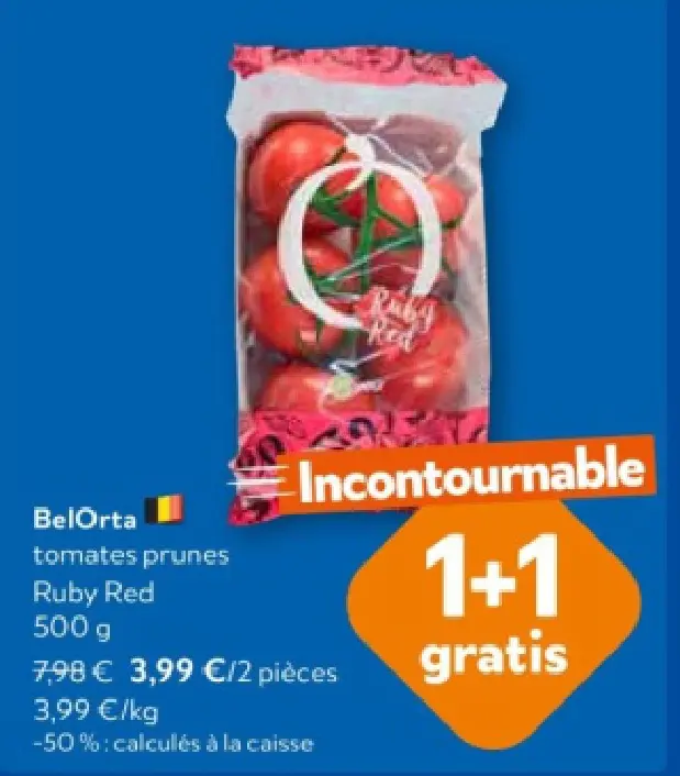 Offre: Tomates prunes Ruby Red