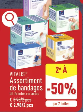 Offre: Assortiment de bandages