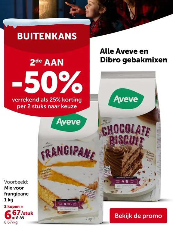 Promotie: Mix voor frangipane