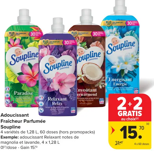 Offre: Adoucissant Fraîcheur Parfumée