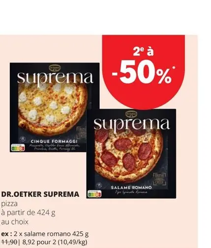 Offre: Pizza Suprema