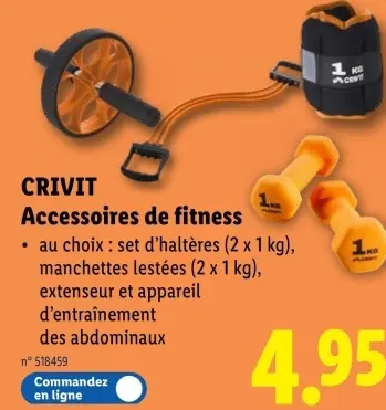 Offre: Accessoires de fitness